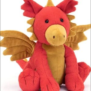 RETIRED Jellycat Darvin Dragon